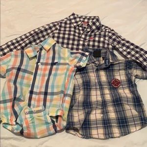 Kids button down shirts